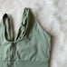 Gymshark Whitney Simmons legging sport bra set -moss green