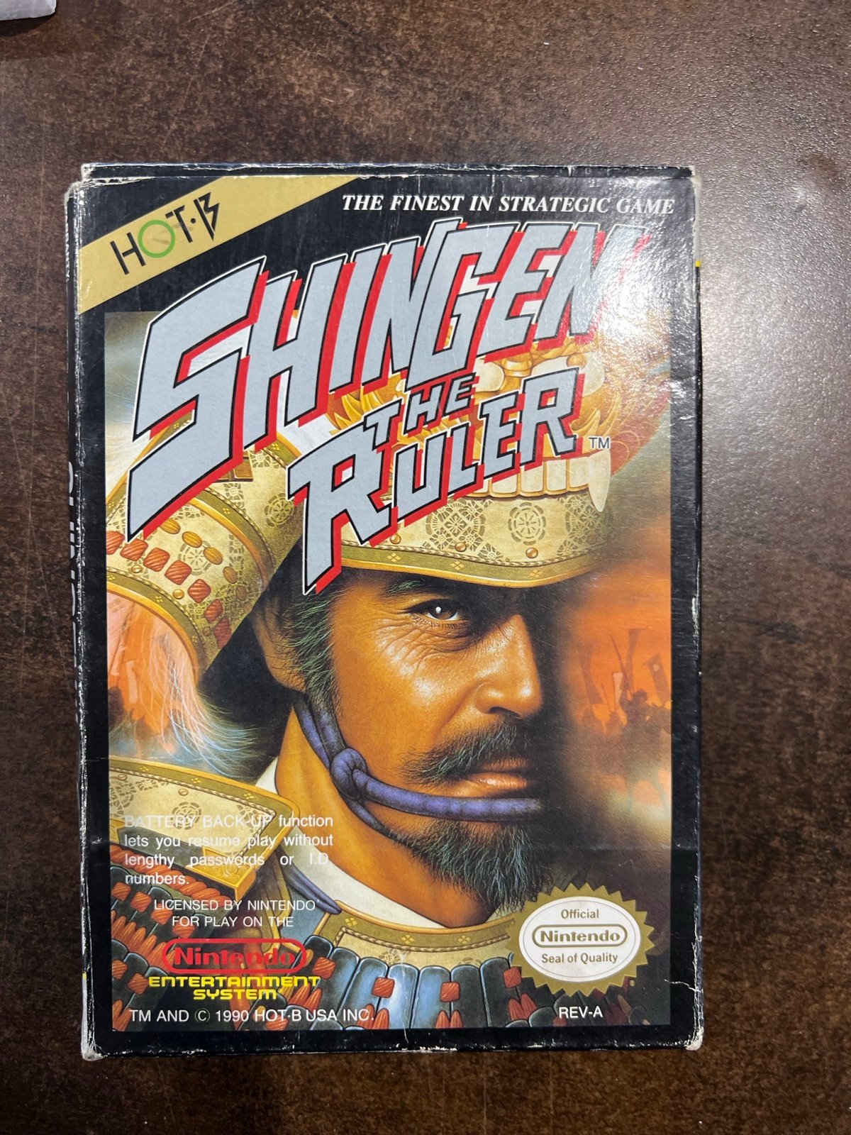 Shingen the Ruler Nintendo NES CIB Complete!!