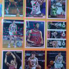 Toni Kukoc NBA Basketball Card Lot #1