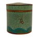 Antique 19th Century Green Chinese Cloisonne Dragon Lidded Box Estate Find.