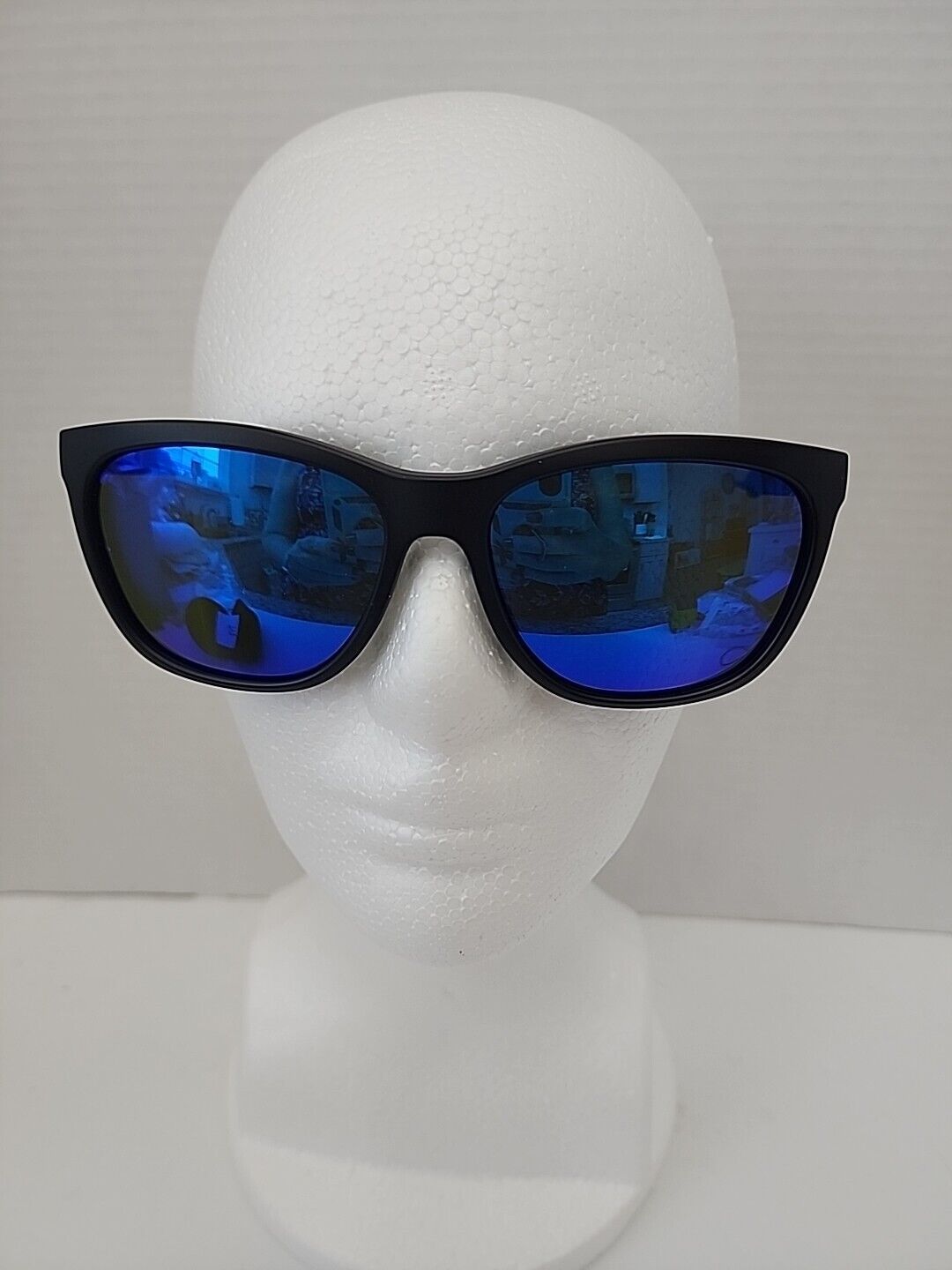 TYR Carolita HTS Blue/Black Mens Sport Polarized Sunglasses, New W/ Case & Cloth