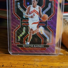 Scottie Barnes prizm purple wave rc