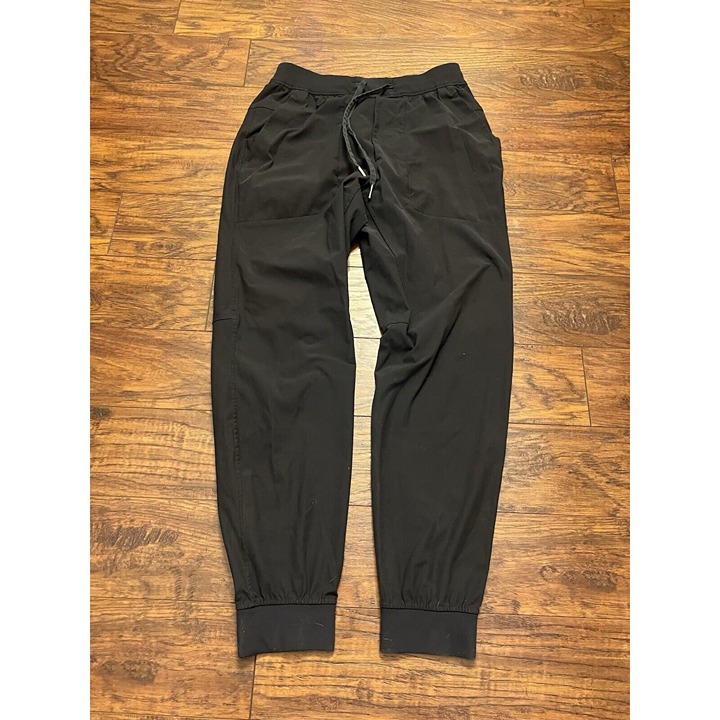 Lululemon men’s ABC Joggers Medium 28” Pants Black Workout Running Lounge