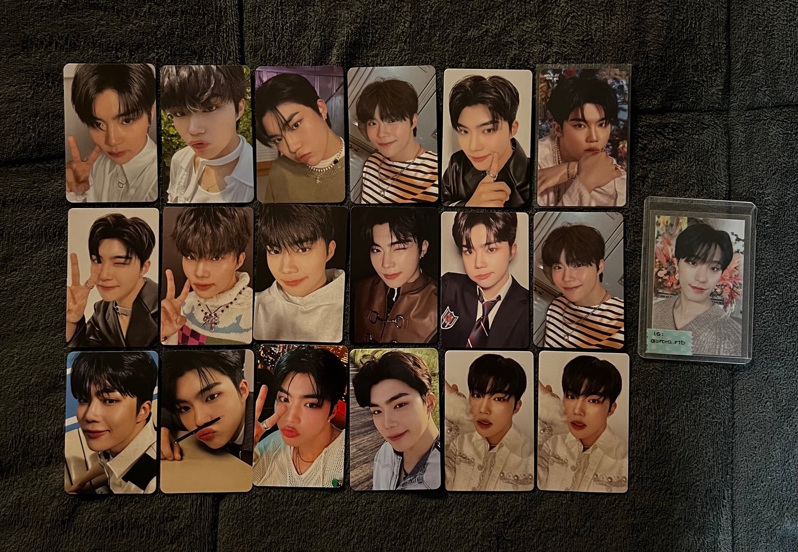 zb1 gunwook photocard set
