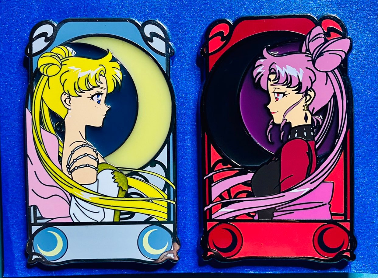Sailor Moon Serenity & Wicked Lady Pins