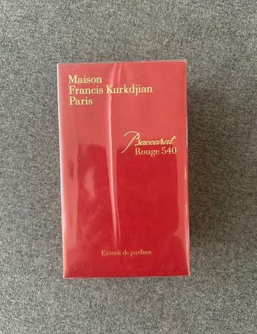 baccarat rouge 540 (new and unopened)