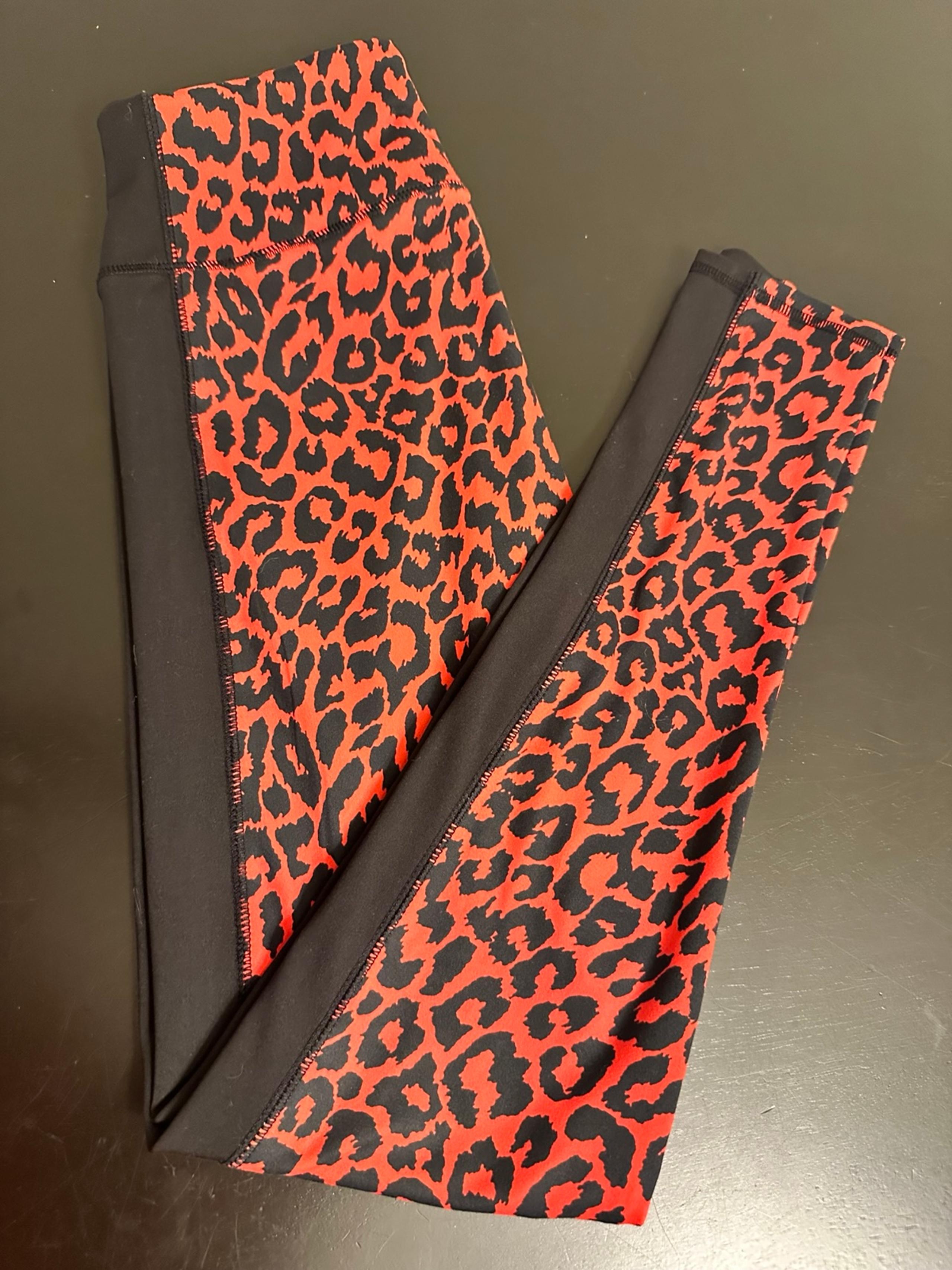NY&C New York & Company Leopard Print Leggings, Size Small