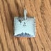 Silpada Hammered Puffy Square Sterling Silver Pendant S1118