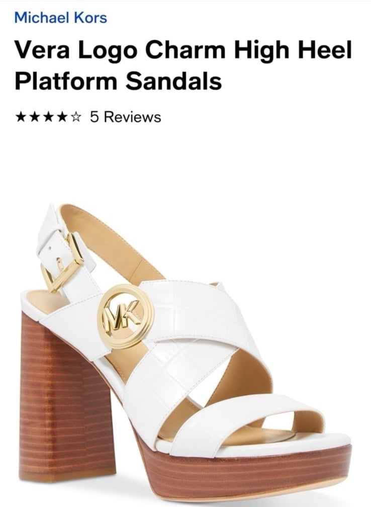Michael kors sandals 7.5