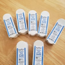 White Stainless Pedi File Refills