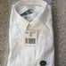 New! L.L. Bean 18x33 white button down shirt