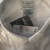 New! L.L. Bean 18x33 white button down shirt