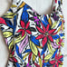Sunsets 34D/36C Top & SMALL Bottom Taylor Tankini 2-Pc Swimsuit Bold Blossom NWT