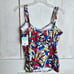 Sunsets 34D/36C Top & SMALL Bottom Taylor Tankini 2-Pc Swimsuit Bold Blossom NWT