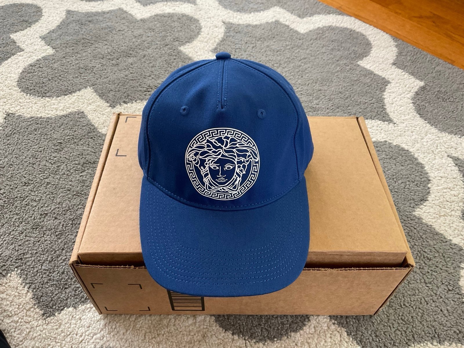Versace Medusa Head Logo Adjustable StrapBack size 57cm.BLUE