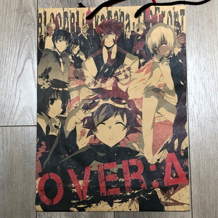 Blood Blockade Battlefront OverΔ Over:Δ Doujinshi Comiket Paper Shopping Bag