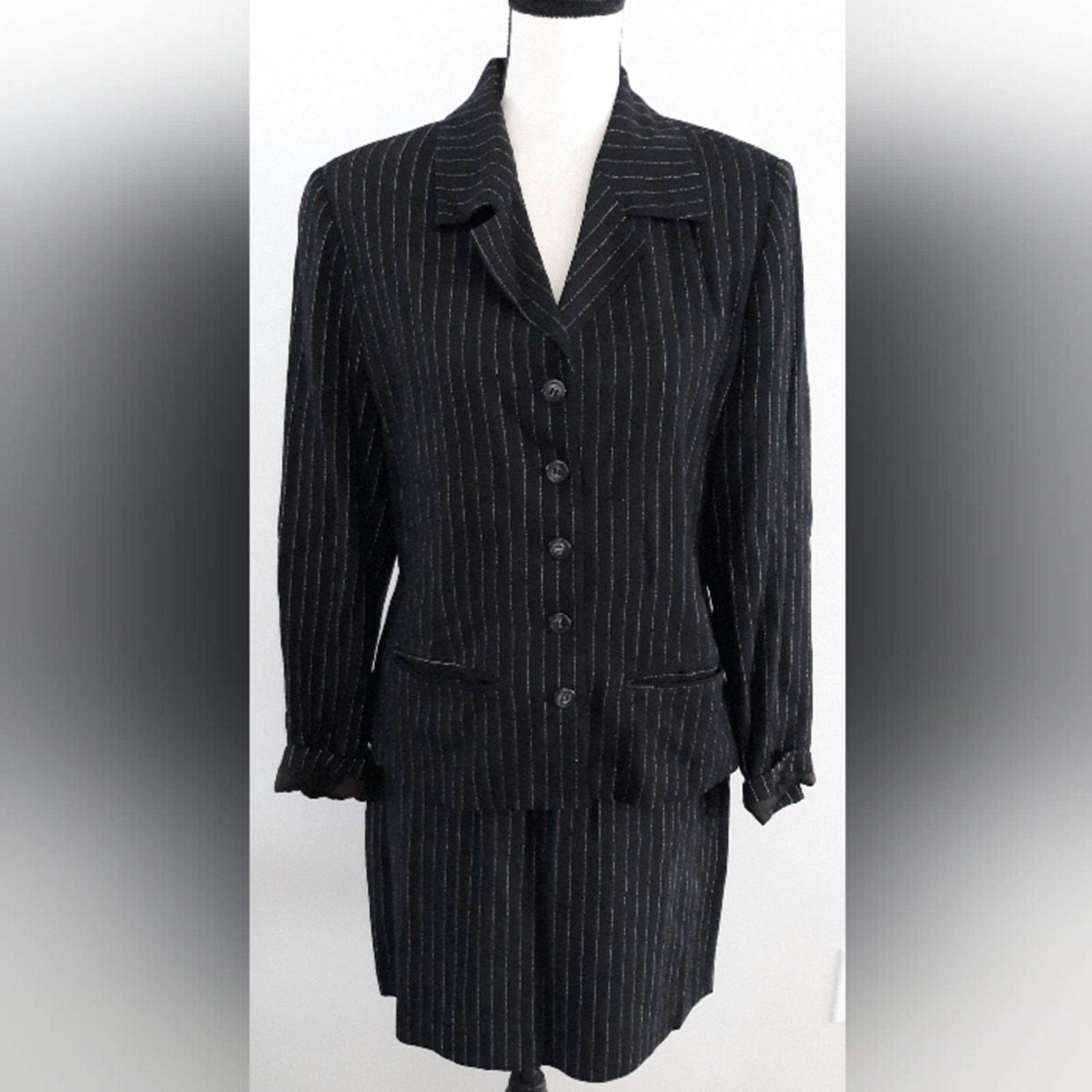 VTG Express Tailleur Blazer & Skirt Set