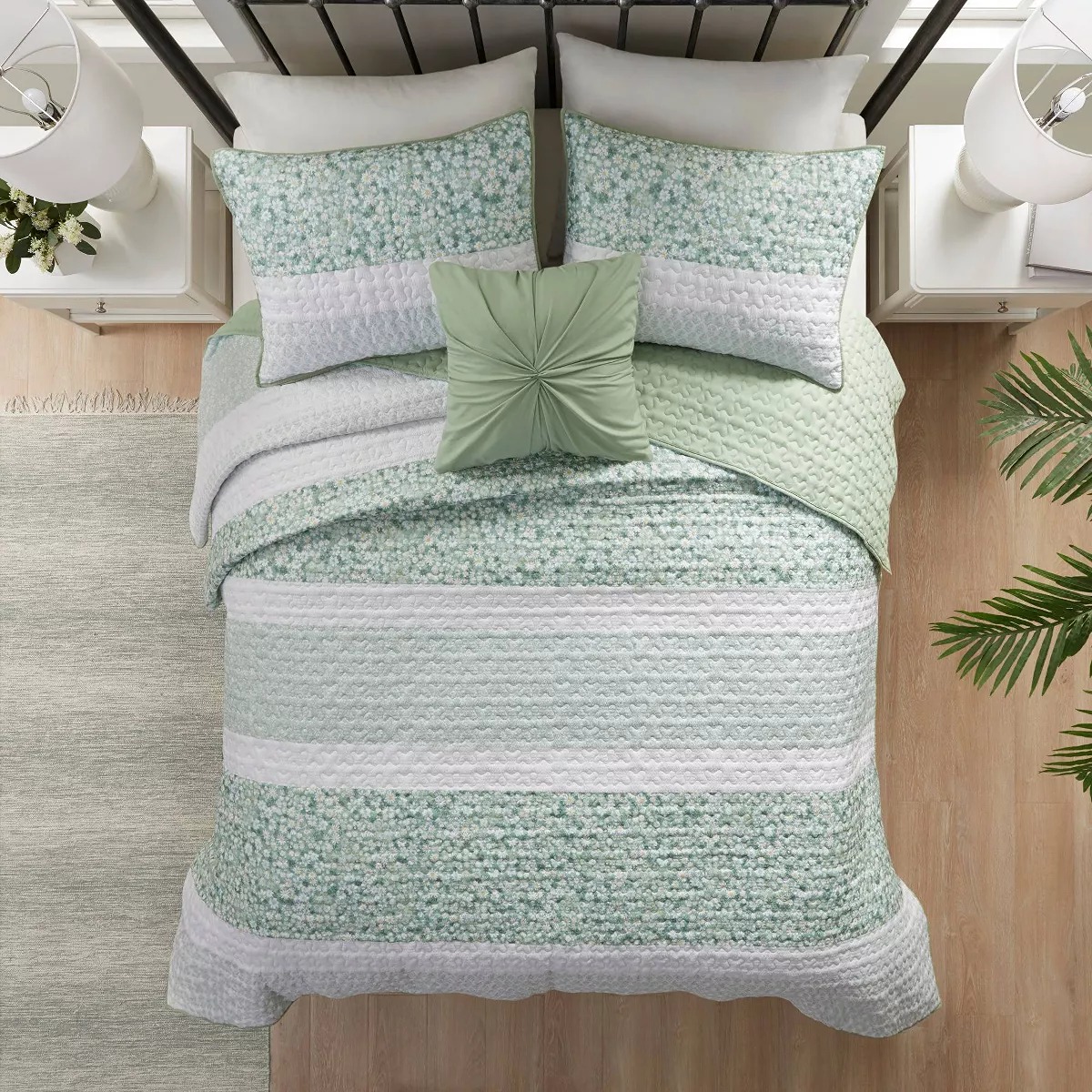 4PCS Queen Soft Duvet Cover For Bedroom Guest Room -bf56