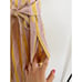 Rujuta Sheth New York Linen Wrap Tie Sunray Stripes Jumper Size Small