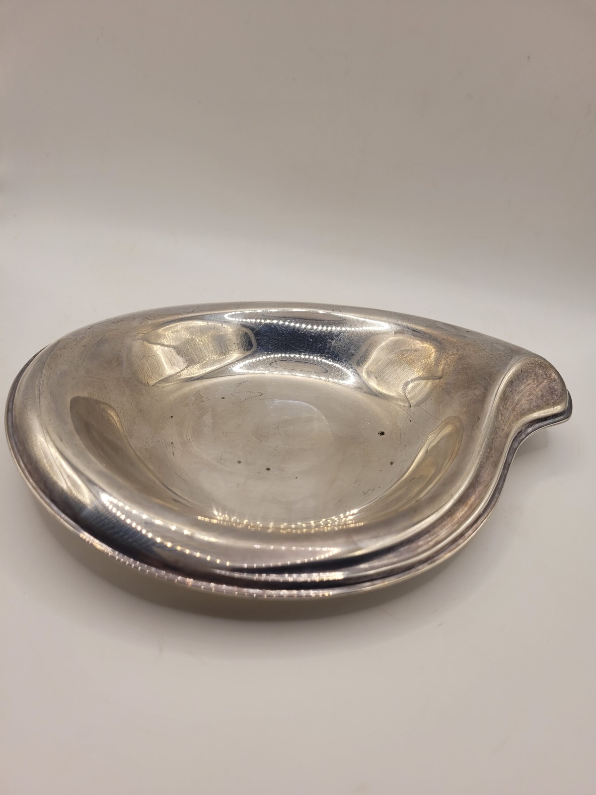 Flair 1847 Rogers Bros Silver Plated Relish Tray Trinket Dish Change Coin Bowl