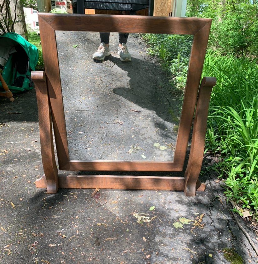 Vintage vanity mirror