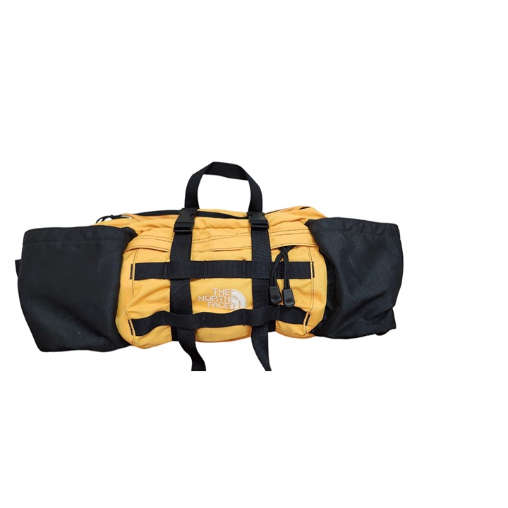Rare The North Face Vintage 1990’s Waterproof Lumberpack / Fanny Pack Yellow Blk