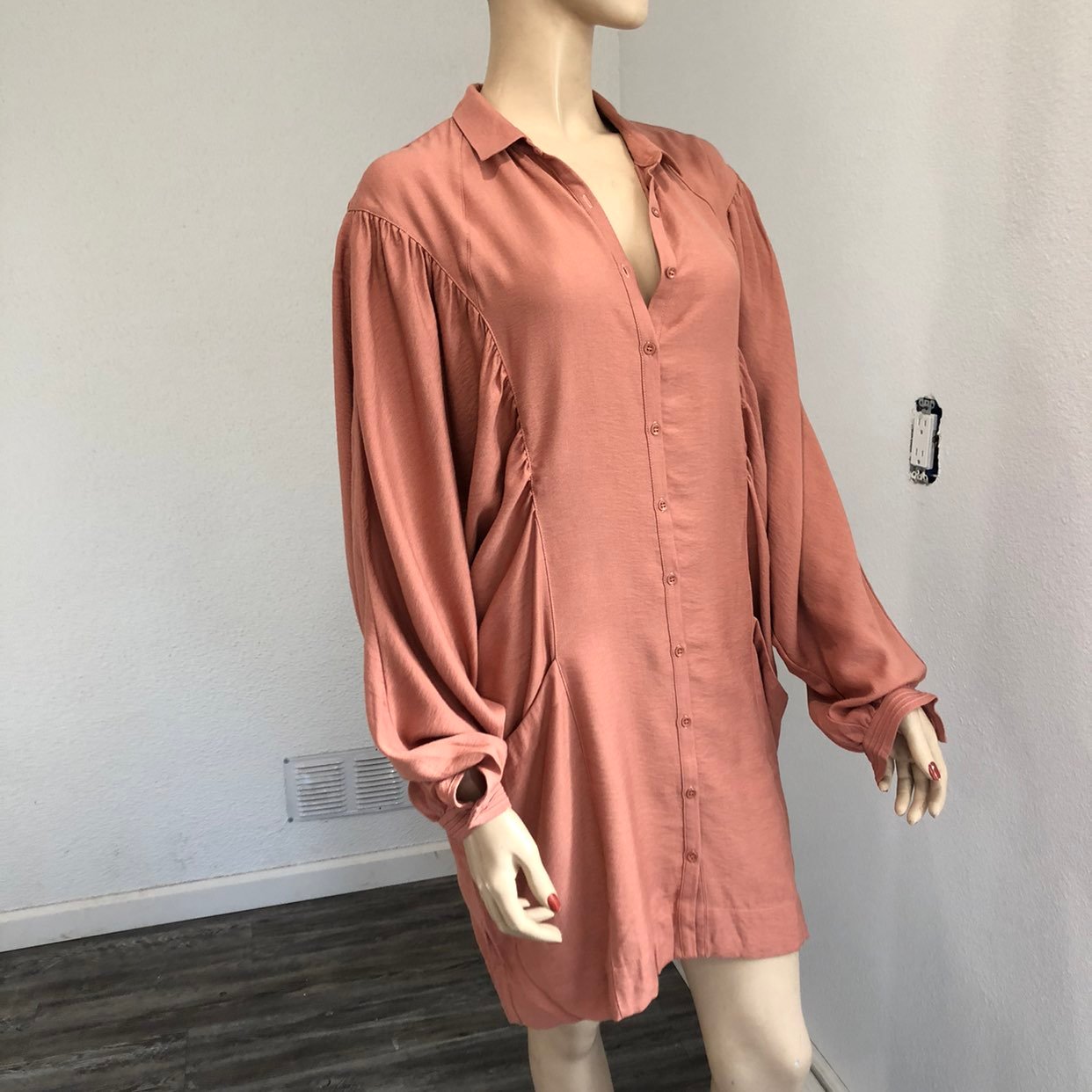 Free people minidress/ camisole/ shirtdr