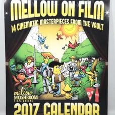 Rare MELLOW MUSHROOM On Film WALL CALENDAR 2017 Pizza Bakers