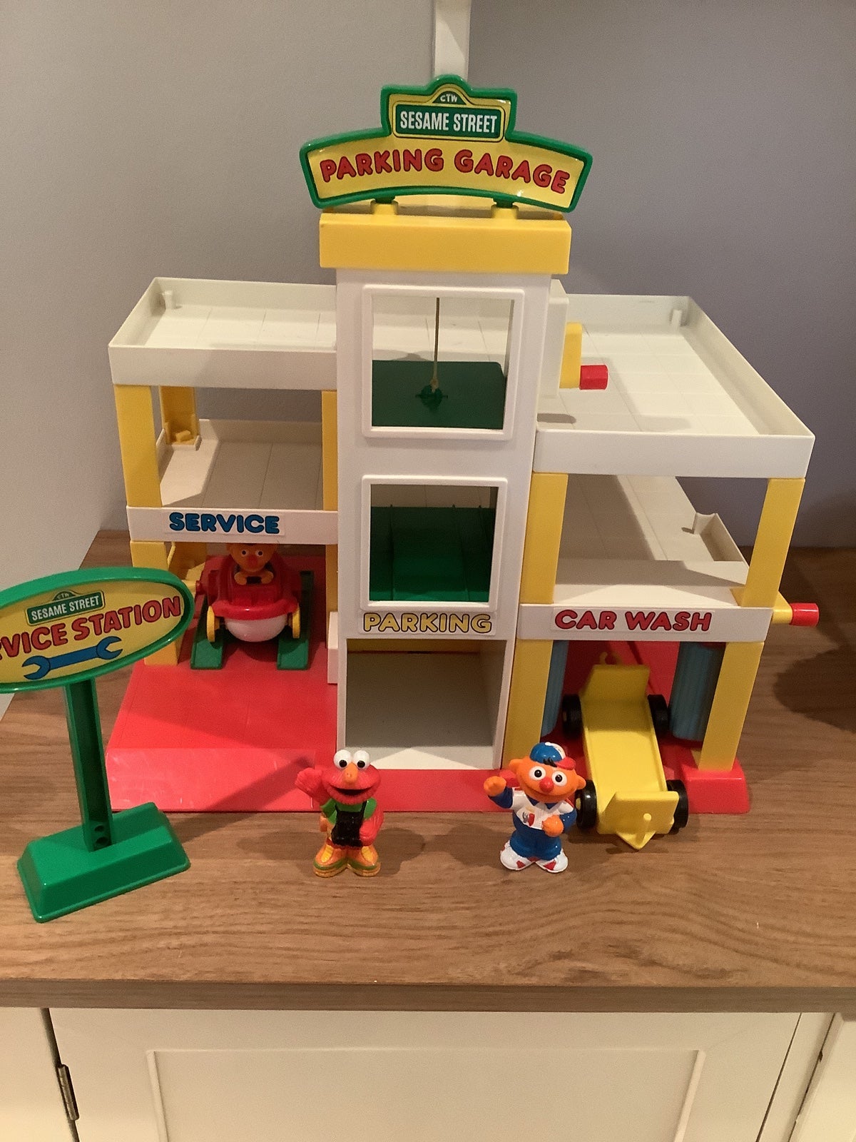 Vintage Sesame Street Service Station