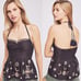 Free People Sweet Safari Halter Top Size Small