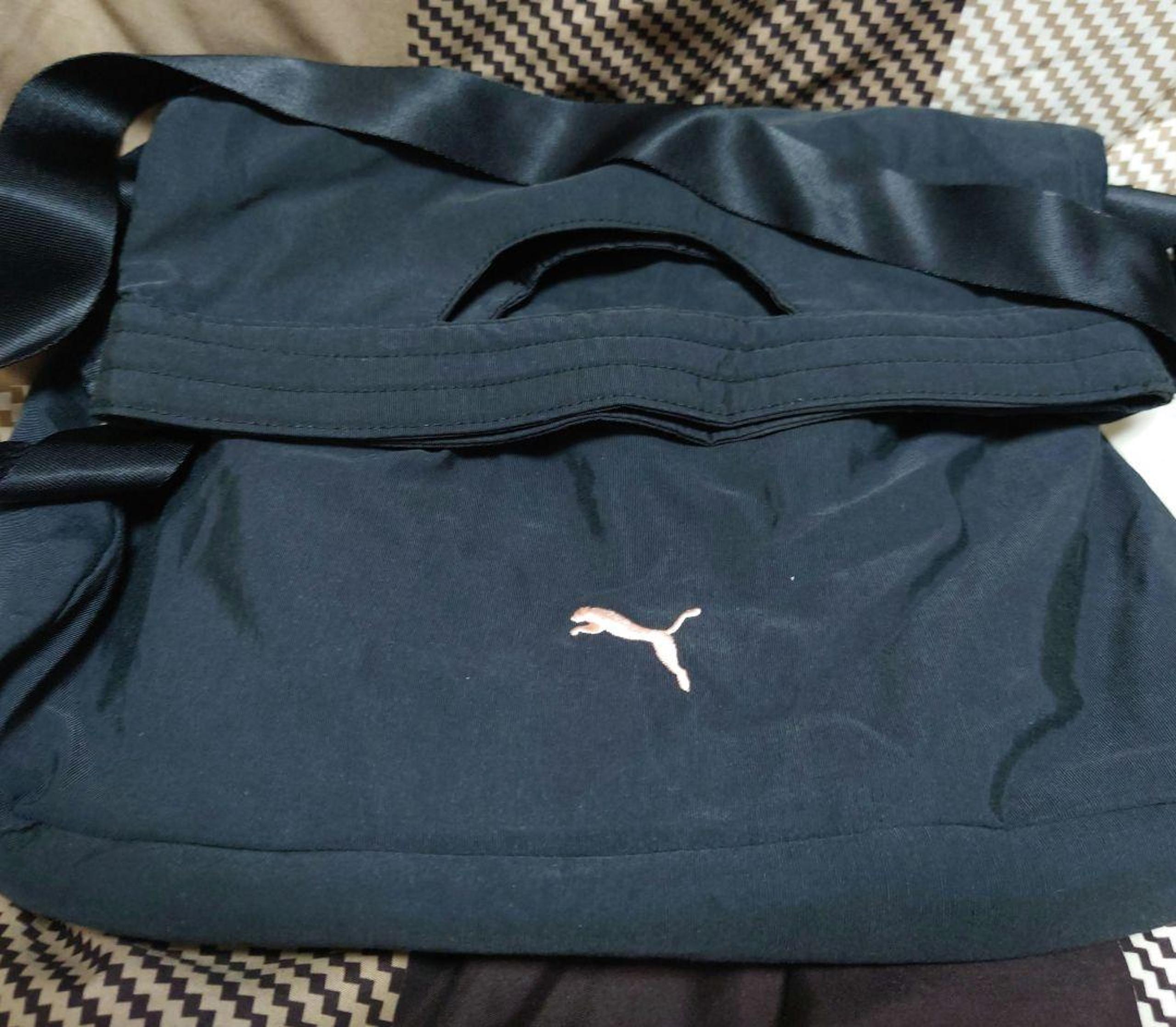 Puma black shoulder bag