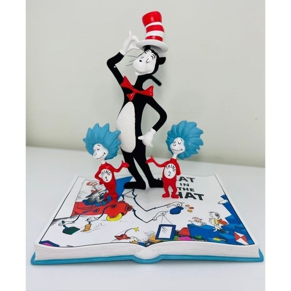 Universal Studios Cat in the Hat Resin Collectible Figure Designed for Universal
