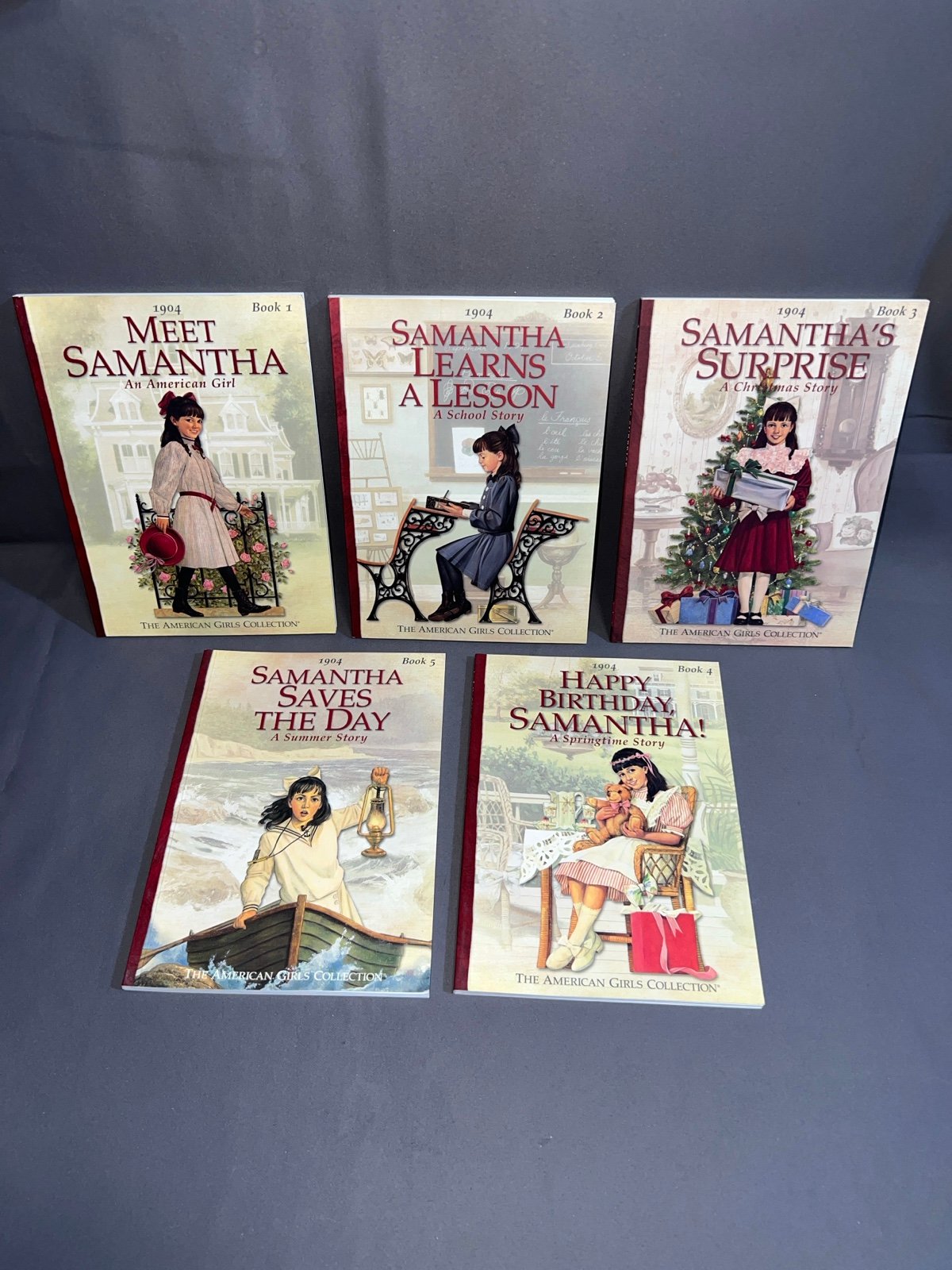 American Girl Samantha Book Bundle, 1904 Historical Fiction