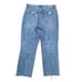 Blank NYC The Madison Crop High Rise Raw Hem Medium Wash Size 27