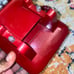 RED Vintage Phone Bell System AT&T 2500DMG Button Touch Tone Desk Telephone
