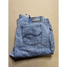 Ariat M4 Relaxed Straight Leg Jeans 42x38 Mens Light Wash Cowboy Cotton Denim