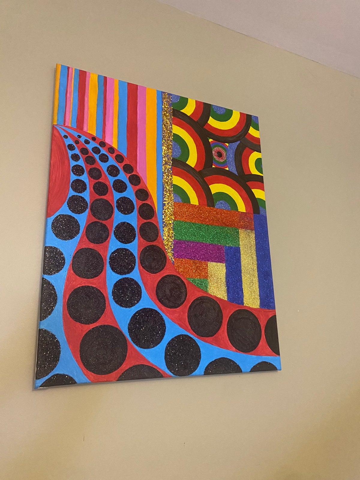 Original groovy painting
