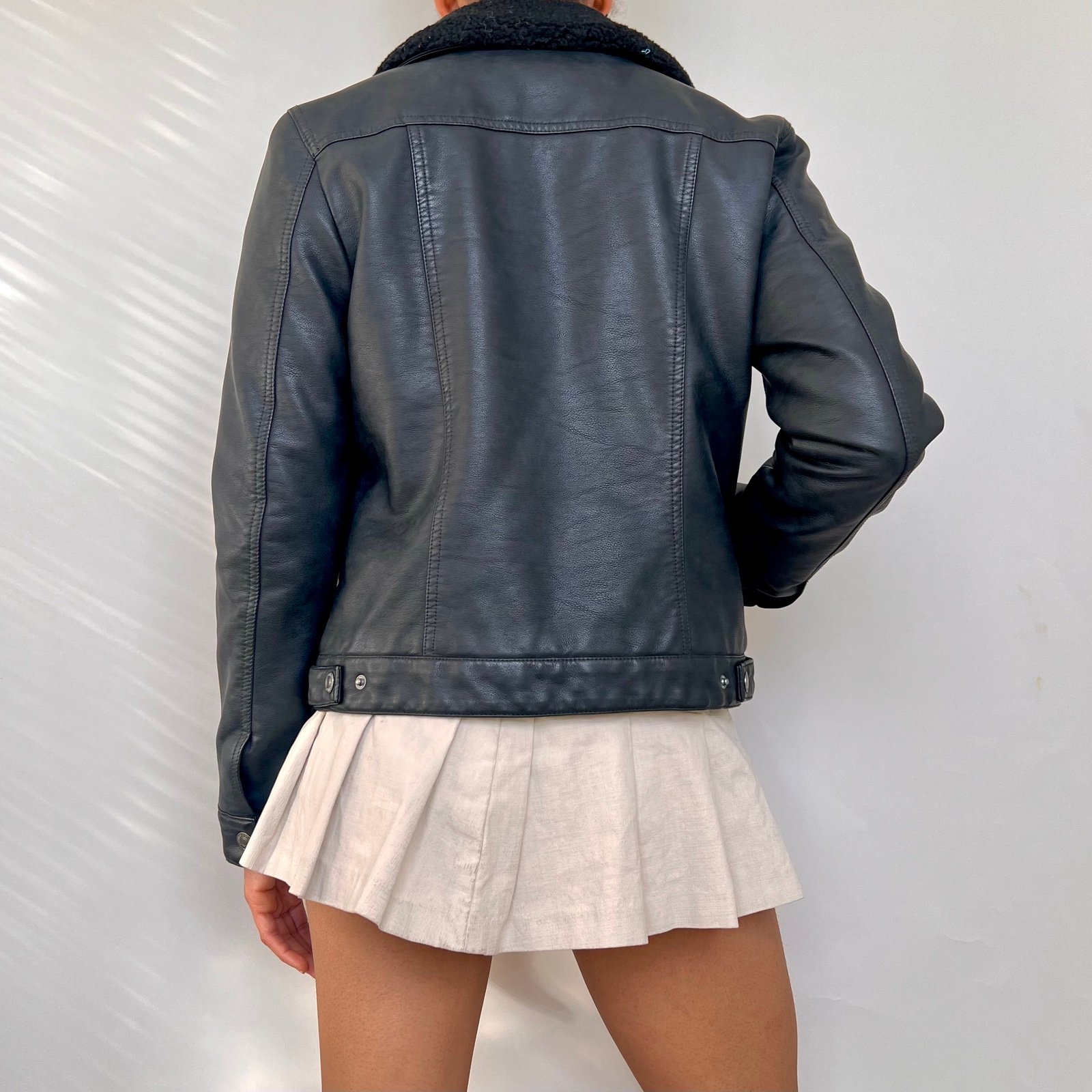 Levi’s faux leather and shearling jacket