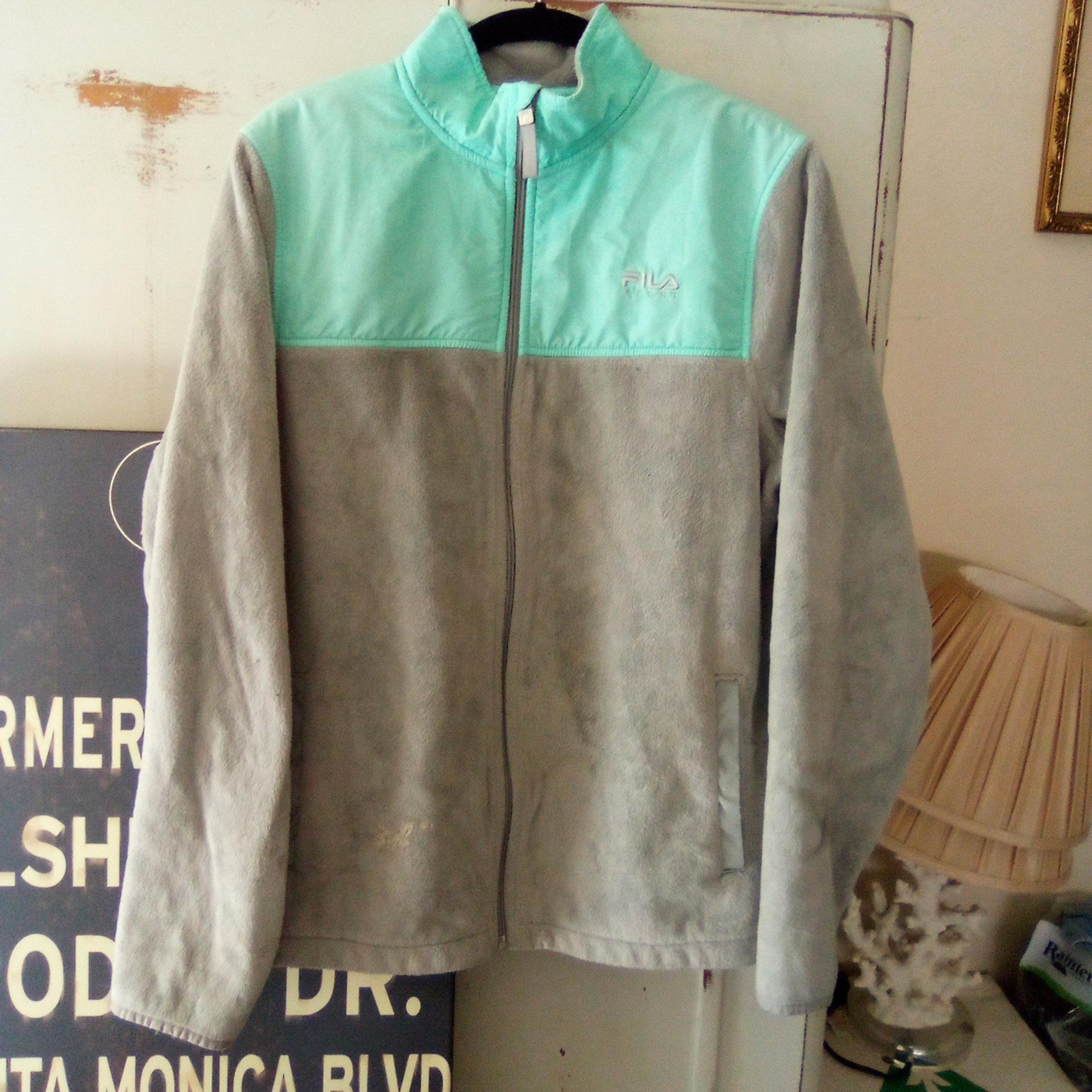 NEW Fila women's zip front Fleece nylon Jacket size large
