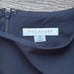 Kay Unger Crepe Navy Gown 16 Evening Front Slit Maxi Dress Evening