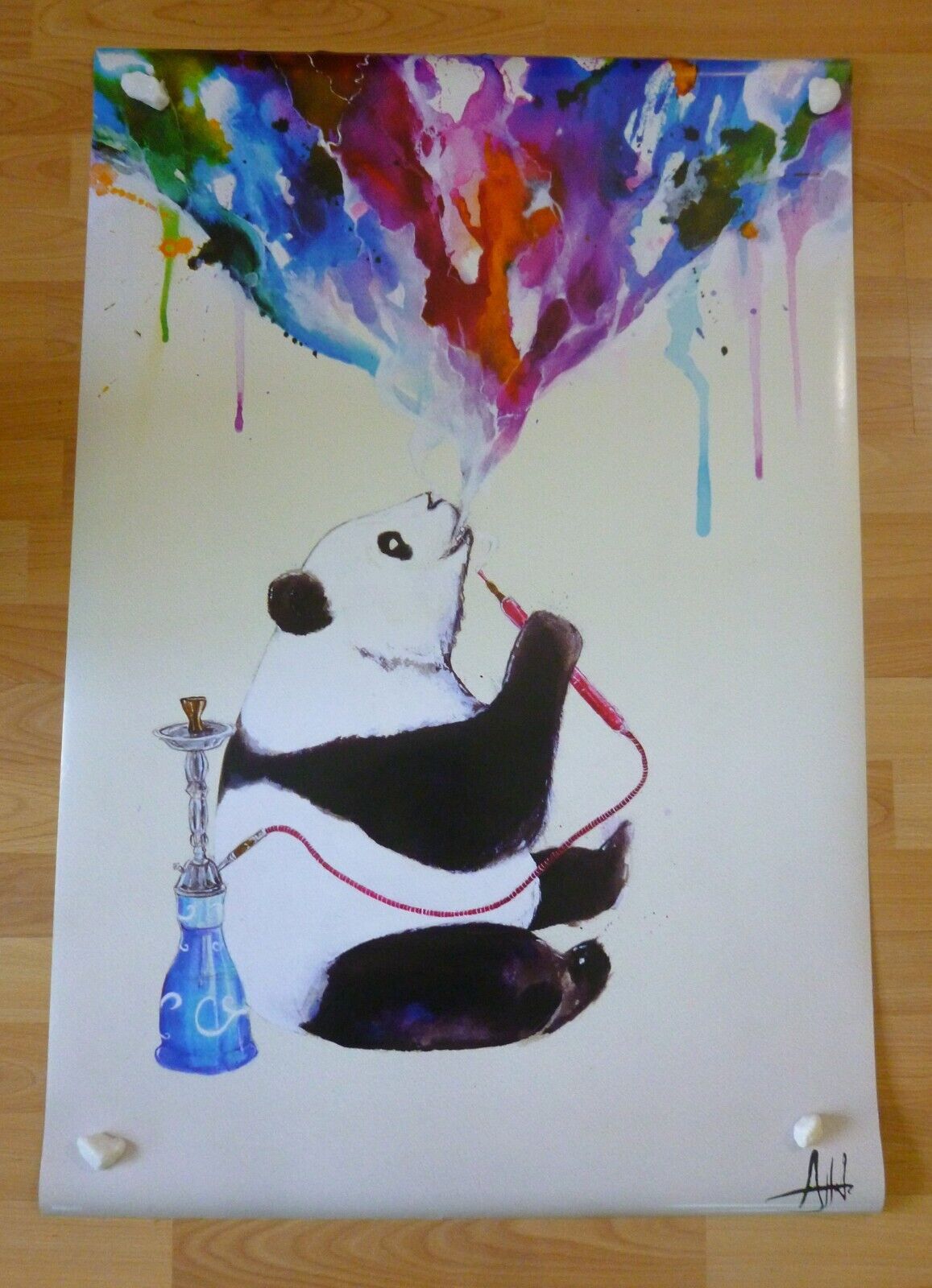 Chai ~ Marc Allante ~ Wall Art Poster ~ 24''H X 36 W