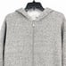 MADEWELL MWL Betterterry Full Zip Long Hoodie XS Grey Heather Pepper NWT