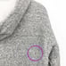 MADEWELL MWL Betterterry Full Zip Long Hoodie XS Grey Heather Pepper NWT