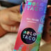 tanzanite away Holo taco nail polish