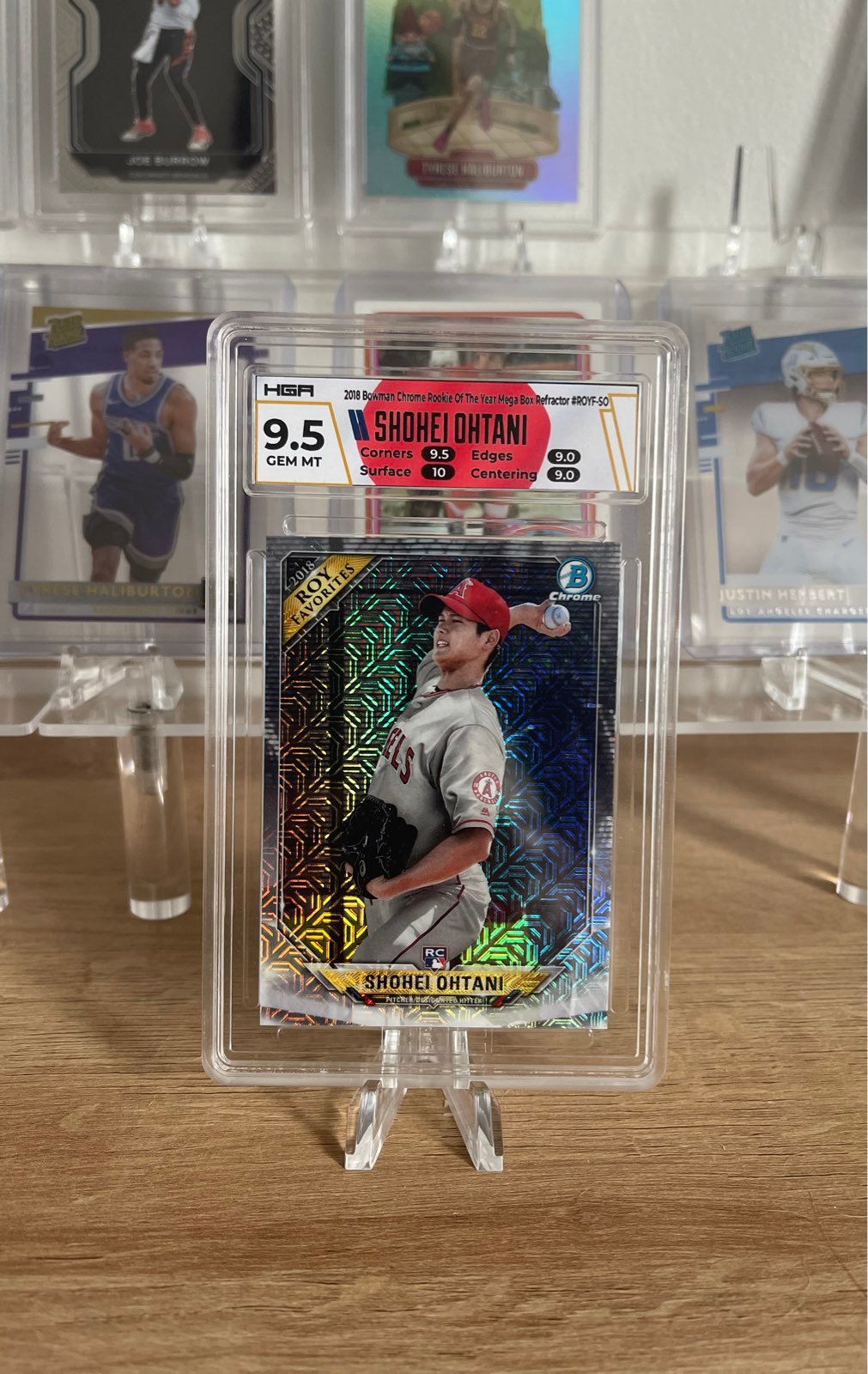 2018 Bowman Chrome ROY Shohei Ohtani Graded 9.5