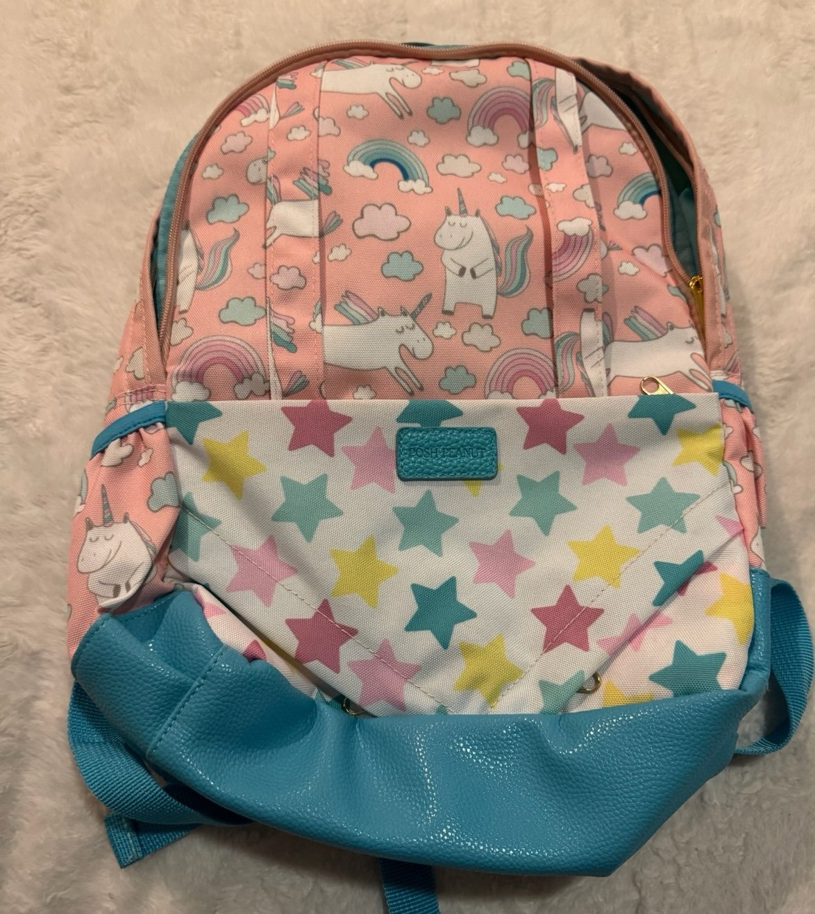 Posh Peanut Olive Backpack NWOT