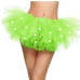 Fishnet lingerie Set w MJ pattern & glow n the dark fishnets & light up tutu