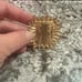 JAY STRONGWATER NEIMAN MARCUS GOLD SUN BURST MINI PHOTO IMAGE FRAME