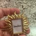 JAY STRONGWATER NEIMAN MARCUS GOLD SUN BURST MINI PHOTO IMAGE FRAME