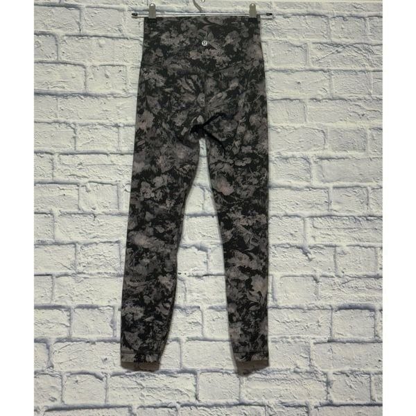 Lululemon Align Pant II (25 ) Flora illusion ice gray (these look slightly purp